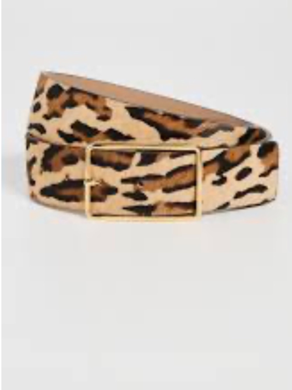 B-Low the Belt Milla Genuine Calf Hair Belt Made in Italy MSRP $164